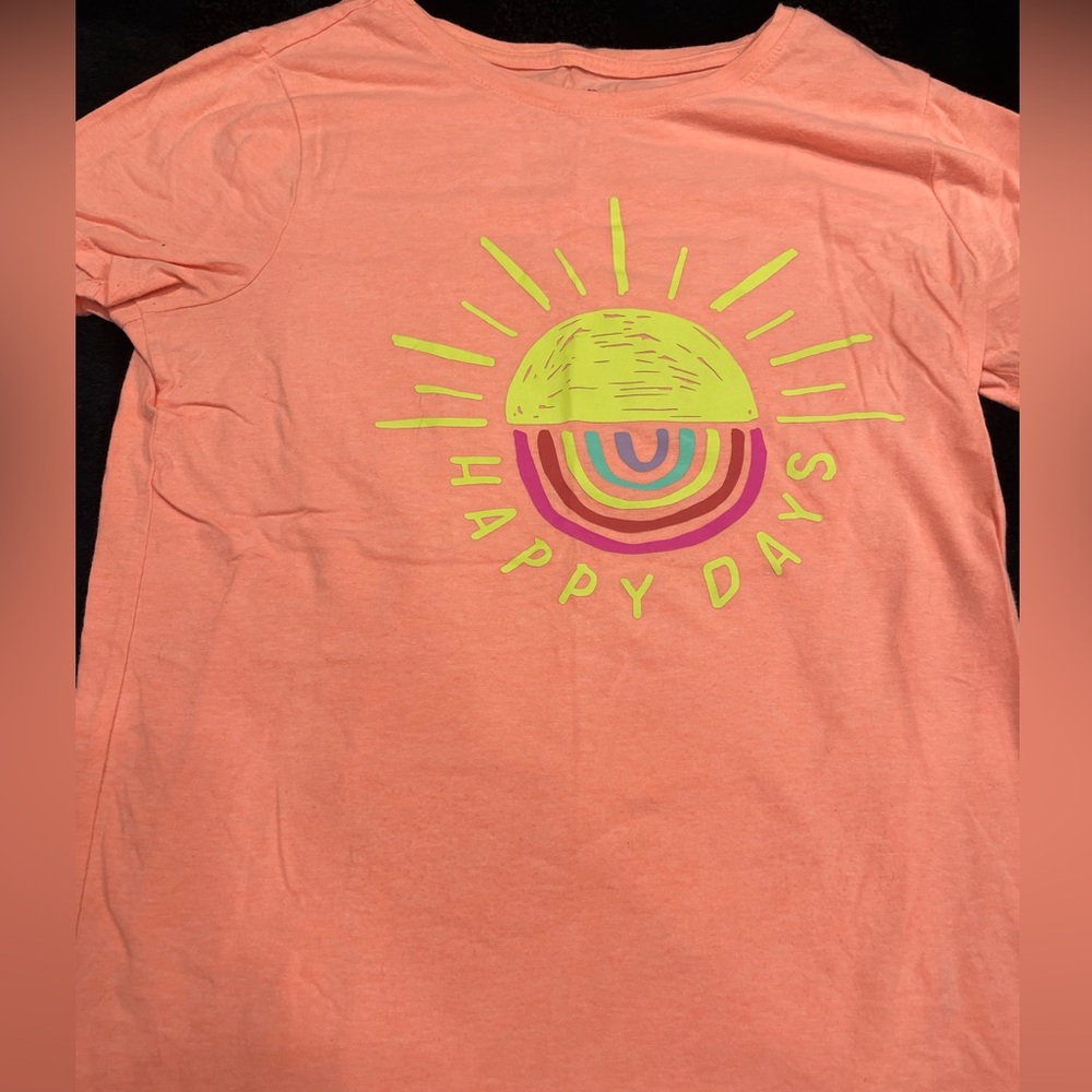 Cat and Jack girls graphic tee bundle.  10 tshirts all XL - 14/16
